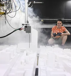 soufflerie atmosphérique