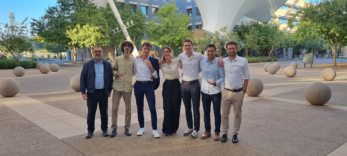 Pascal Ray et l'équipe de Plastolaris, lors de l'édition 2023 à Phoenix